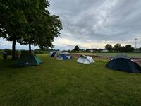 Stadionübernachtung
